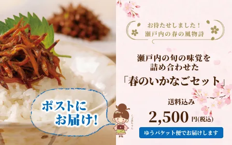 春のいかなごセットへ